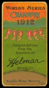 Picture, Helmar Brewing, T206-Helmar Card # 409, Babe RUTH (HOF), Tossing follow through, Boston Red Sox