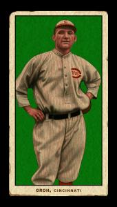Picture of Helmar Brewing Baseball Card of Heinie Groh, card number 40 from series T206-Helmar