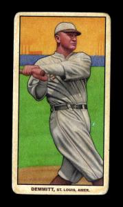 Picture of Helmar Brewing Baseball Card of Ray Demmitt, card number 428 from series T206-Helmar