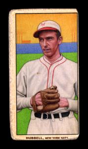 Picture, Helmar Brewing, T206-Helmar Card # 432, Carl HUBBELL, Red bill on cap, New York Giants