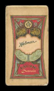 Picture, Helmar Brewing, T206-Helmar Card # 450, Eddie PLANK (HOF), Brown visor and cream cap, St. Louis Browns
