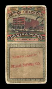 Picture, Helmar Brewing, T206-Helmar Card # 485, Ralph Young, Throwing follow through, Detroit Tigers