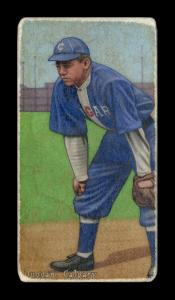 Picture of Helmar Brewing Baseball Card of Clarence Duggan, card number 489 from series T206-Helmar