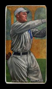 Picture of Helmar Brewing Baseball Card of Amos Strunk, card number 513 from series T206-Helmar
