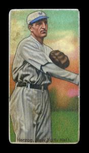 Picture of Helmar Brewing Baseball Card of Buck Herzog, card number 515 from series T206-Helmar