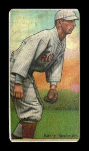 Picture, Helmar Brewing, T206-Helmar Card # 531, Jack Barry, Anticipating ball, mitt to side, Boston Red Sox