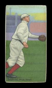 Picture of Helmar Brewing Baseball Card of Socks Seybold, card number 538 from series T206-Helmar
