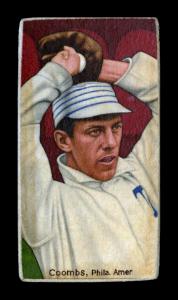Picture, Helmar Brewing, T206-Helmar Card # 544, Jack Coombs, Top of wind-up, Philadelphia Athletics