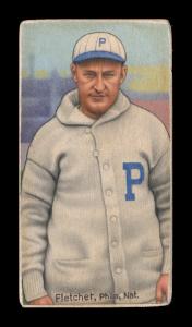 Picture, Helmar Brewing, T206-Helmar Card # 545, Art Fletcher, Light gray sweater, Philadelphia Phillies