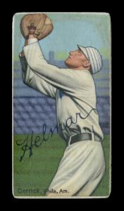 Picture of Helmar Brewing Baseball Card of Claud Derrick, card number 546 from series T206-Helmar