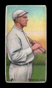 Picture of Helmar Brewing Baseball Card of Bob Bescher, card number 567 from series T206-Helmar