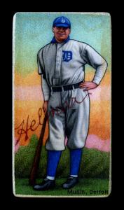 Picture of Helmar Brewing Baseball Card of George Mullin, card number 570 from series T206-Helmar