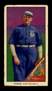 Picture of Helmar Brewing Baseball Card of Cy YOUNG (HOF), card number 64 from series T206-Helmar