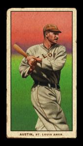 Picture of Helmar Brewing Baseball Card of Jimmy Austin, card number 69 from series T206-Helmar