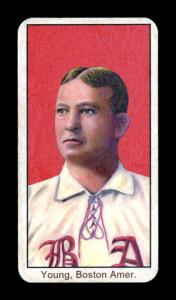 Picture of Helmar Brewing Baseball Card of Cy YOUNG (HOF), card number 7 from series T206-Helmar