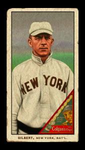 Picture of Helmar Brewing Baseball Card of Billy Gilbert, card number 83 from series T206-Helmar