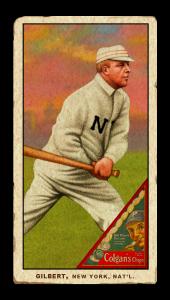 Picture of Helmar Brewing Baseball Card of Billy Gilbert, card number 84 from series T206-Helmar
