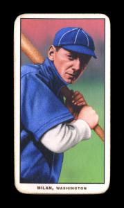 Picture of Helmar Brewing Baseball Card of Clyde Milan, card number 88 from series T206-Helmar