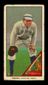 Picture of Helmar Brewing Baseball Card of Fred Tenney, card number 95 from series T206-Helmar