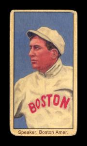 Picture, Helmar Brewing, T206-Helmar Card # 9, Tris SPEAKER (HOF), Portrait, Boston Red Sox
