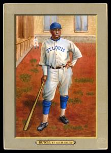 Picture of Helmar Brewing Baseball Card of Glass Butch, card number 112 from series T3-Helmar