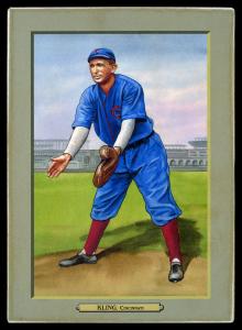 Picture of Helmar Brewing Baseball Card of Johnny Kling, card number 115 from series T3-Helmar