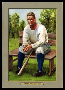 Picture of Helmar Brewing Baseball Card of Lou GEHRIG, card number 133 from series T3-Helmar