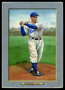 Picture of Helmar Brewing Baseball Card of Charlie GEHRINGER, card number 146 from series T3-Helmar