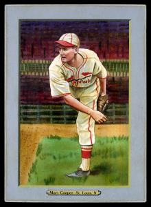 Picture of Helmar Brewing Baseball Card of Mort Cooper, card number 174 from series T3-Helmar