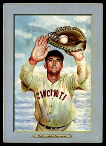 Picture of Helmar Brewing Baseball Card of Frank McCormick, card number 176 from series T3-Helmar