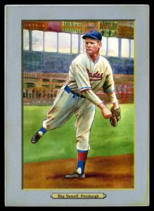 Picture of Helmar Brewing Baseball Card of Rip Sewell, card number 182 from series T3-Helmar