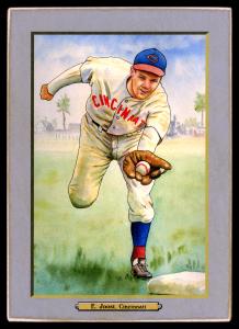 Picture of Helmar Brewing Baseball Card of Eddie Joost, card number 186 from series T3-Helmar