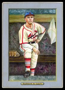 Picture of Helmar Brewing Baseball Card of Billy SOUTHWORTH (HOF), card number 188 from series T3-Helmar
