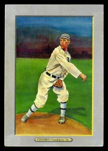 Picture of Helmar Brewing Baseball Card of Jack Coombs, card number 21 from series T3-Helmar