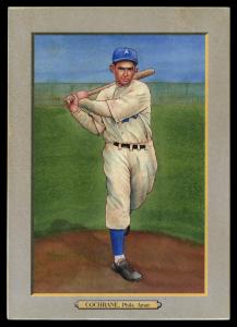 Picture of Helmar Brewing Baseball Card of Mickey COCHRANE, card number 57 from series T3-Helmar