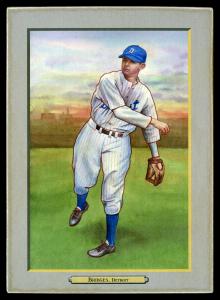 Picture of Helmar Brewing Baseball Card of Tommy Bridges, card number 75 from series T3-Helmar