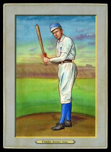 Picture, Helmar Brewing, T3-Helmar Card # 79, Lou Criger, At bat, Philadelphia Athletics