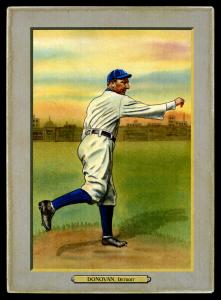 Picture of Helmar Brewing Baseball Card of Bill Donovan, card number 85 from series T3-Helmar
