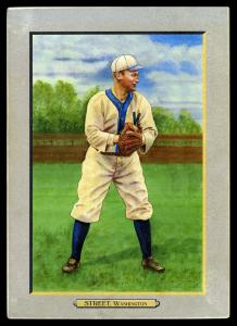 Picture of Helmar Brewing Baseball Card of Gabby Street, card number 9 from series T3-Helmar