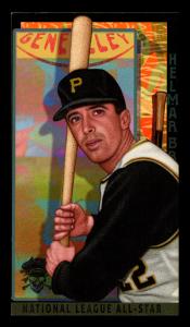 Picture of Helmar Brewing Baseball Card of Gene Alley, card number 10 from series This Great Game 1960s