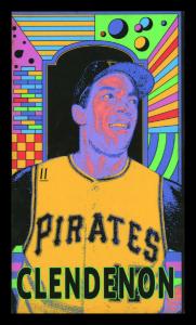 Picture, Helmar Brewing, This Great Game 1960s Card # 11, Donn Clendenon, Hands on hips, looking away, Pittsburgh Pirates