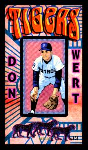 Picture, Helmar Brewing, This Great Game 1960s Card # 151, Don Wert, Fielding grounder, Detroit Tigers