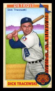 Picture of Helmar Brewing Baseball Card of Dick Tracewski, card number 152 from series This Great Game 1960s