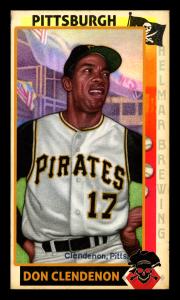 Picture of Helmar Brewing Baseball Card of Don Clendenon, card number 166 from series This Great Game 1960s