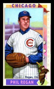 Picture, Helmar Brewing, This Great Game 1960s Card # 170, Phil Regan, Glove, Hand at belt, Chicago Cubs