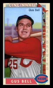 Picture of Helmar Brewing Baseball Card of Gus Bell, card number 171 from series This Great Game 1960s
