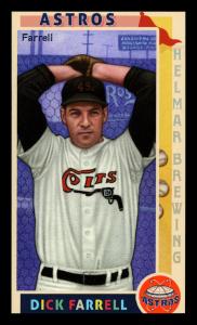 Picture, Helmar Brewing, This Great Game 1960s Card # 198, Turk Farrell, Top of windup, Houston Colt .45s