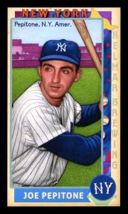 Picture, Helmar Brewing, This Great Game 1960s Card # 20, Joe Pepitone, Posed batting stance, belt up., New York Yankees