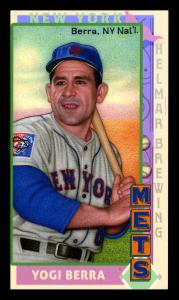 Picture of Helmar Brewing Baseball Card of Yogi BERRA (HOF), card number 215 from series This Great Game 1960s