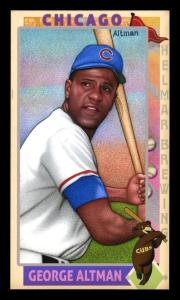 Picture of Helmar Brewing Baseball Card of George Altman, card number 220 from series This Great Game 1960s